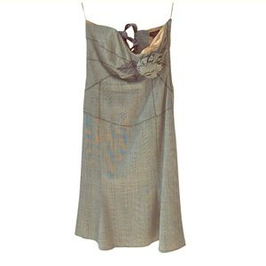 Ted Baker clever strapless dress with flower